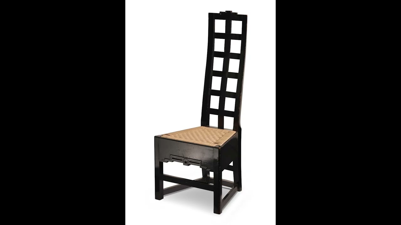 A History of Northamptonshire in 100 Objects. Episode 79 -  Mackintosh Chair
