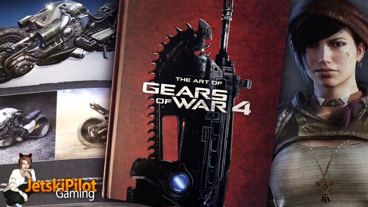 Book Flip Through: The Art of Gears of War 4