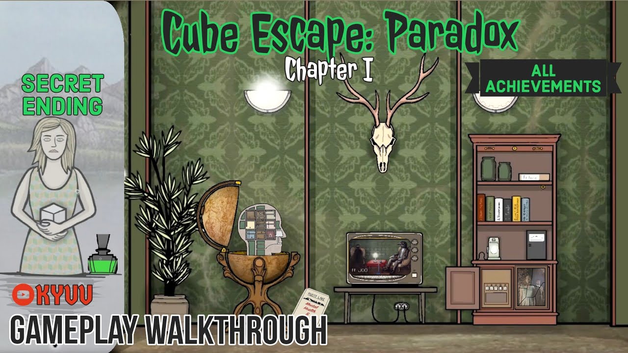 Cube Escape: Paradox Chapter 1 - All Achievements [Rusty Lake] ⁛ KYUU