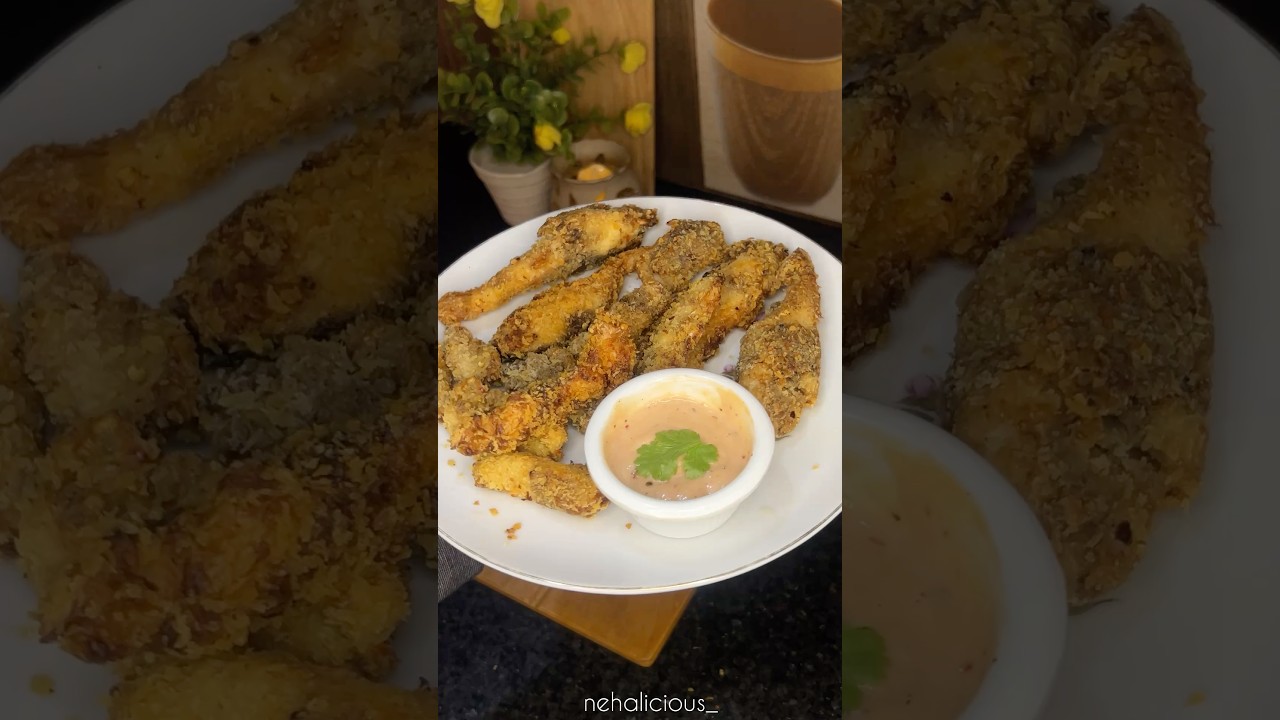 Crispy fish fries 🍟✨
