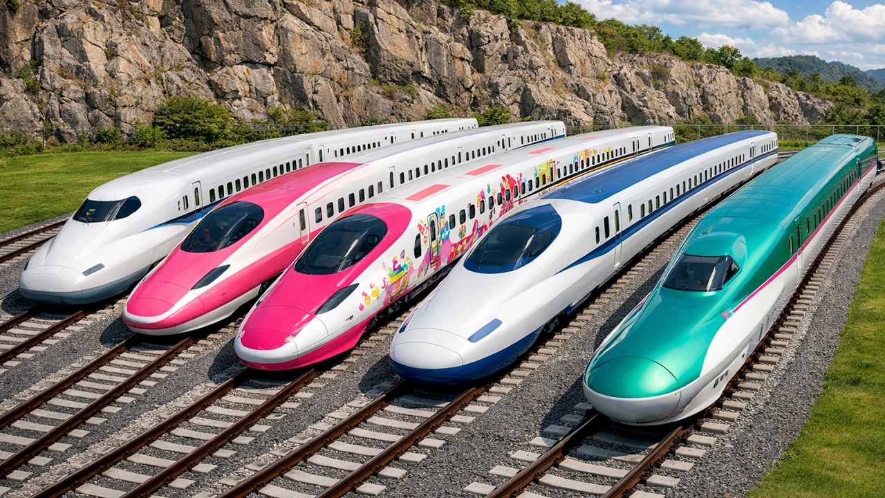 Kato N Scale N700S, E5/H5, Series 500 Shinkansen Train Unboxing | Model Train Collection