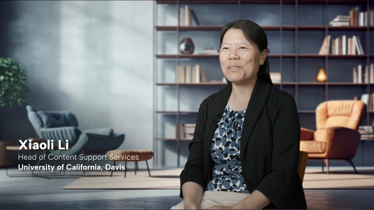 Xiaoli Li, of UC Davis, talks about Linked Open Data and services available through Ex Libris