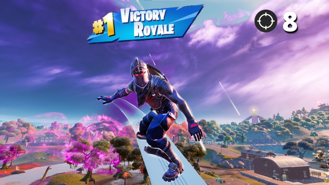 Fortnite Black Knight Skin gameplay Ch2S8