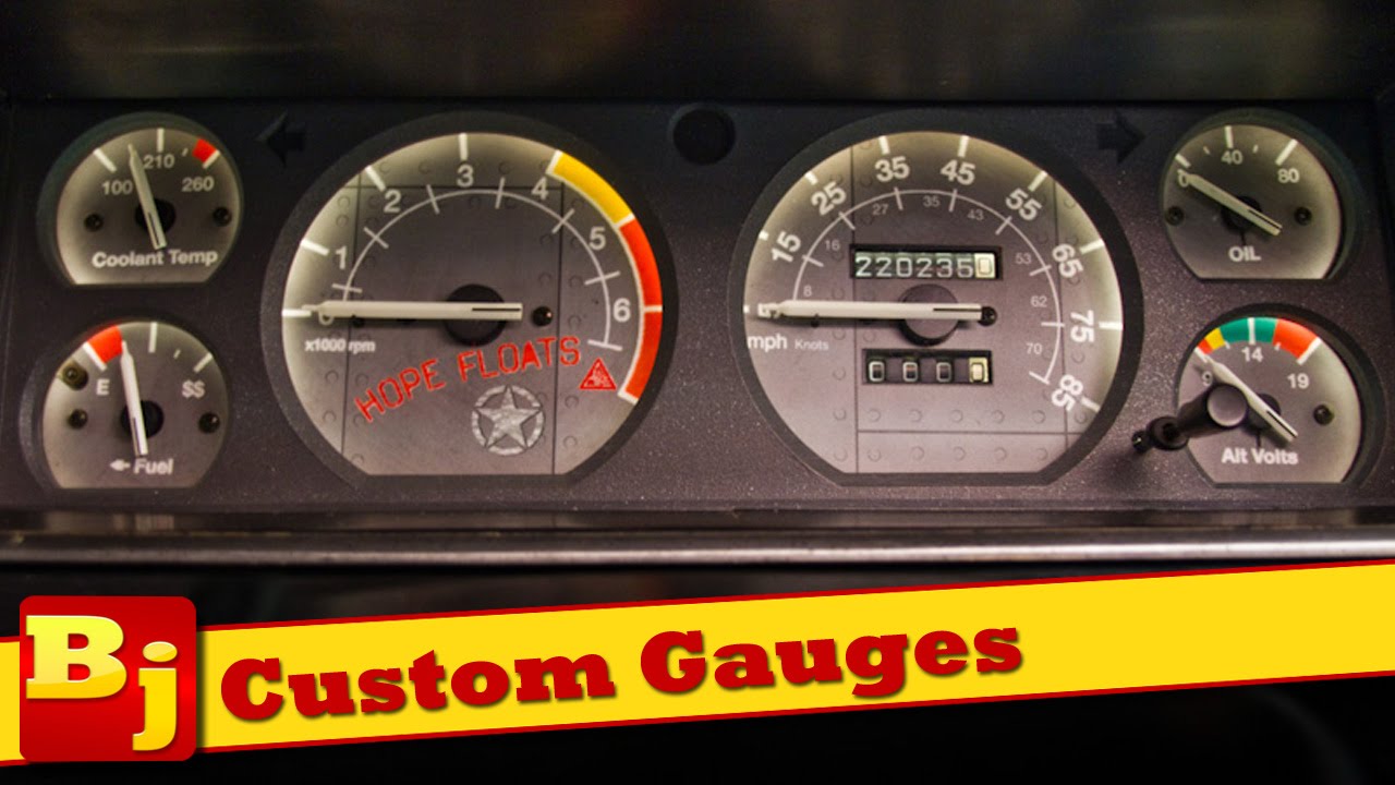 How To Install Custom Gauges - From Azzy Design Works