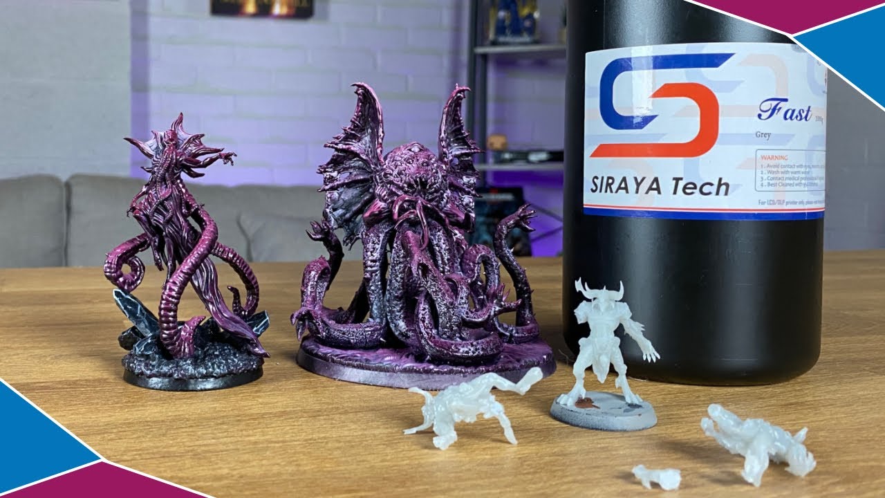Let's smash some miniatures! Siraya Tech Fast