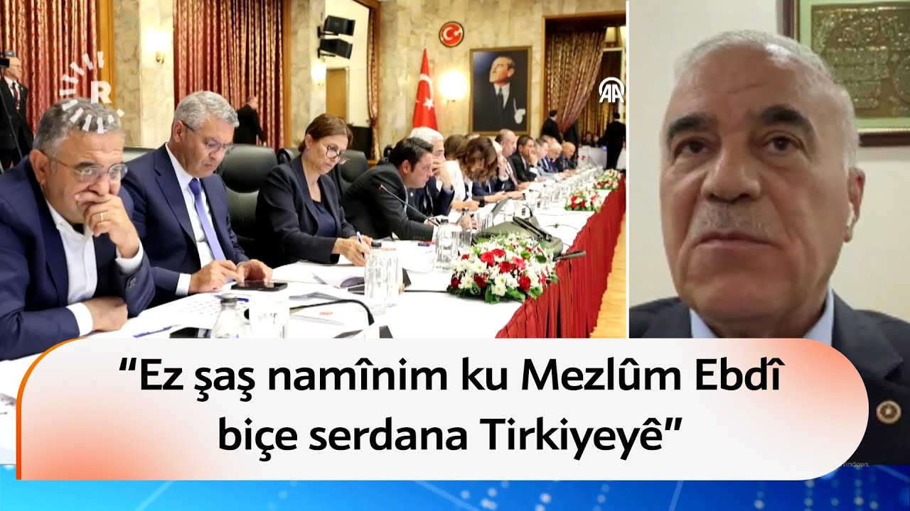 Abdurrahîm Akdag: Ez şaş namînim ku Mezlûm Ebdî biçe serdana Tirkiyeyê