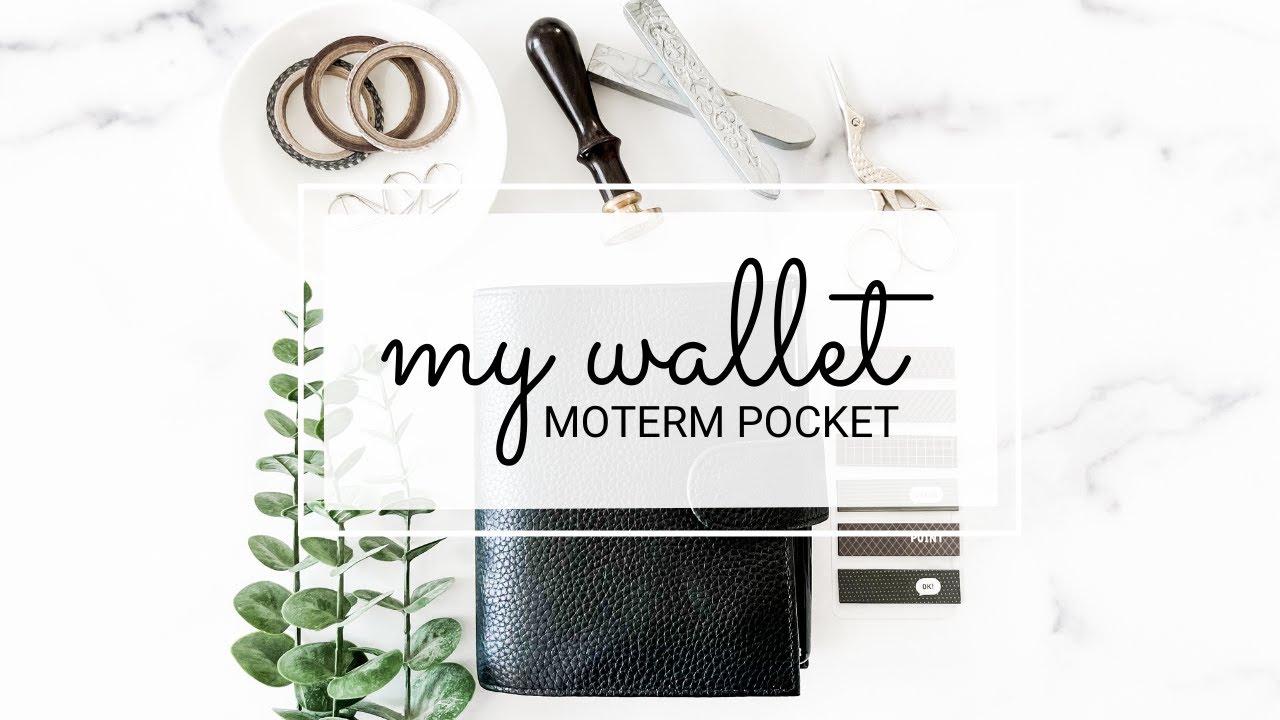 2021 Moterm Wallet Setup - A7 Pocket Planner