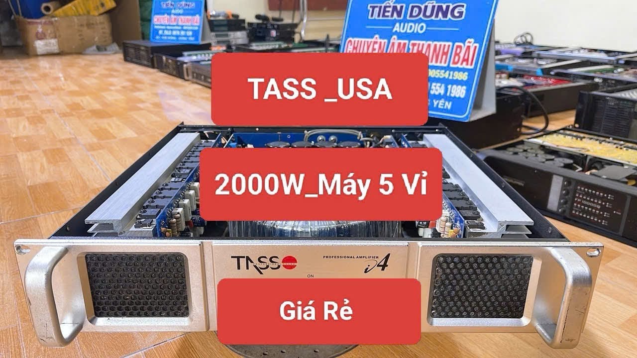 Đẩy 2 Kênh Tass_USA Máy 5 Vỉ Đẹp Keng Bao Chơi 2 Cặp 30,40 Căng Đét Giá Rẻ 