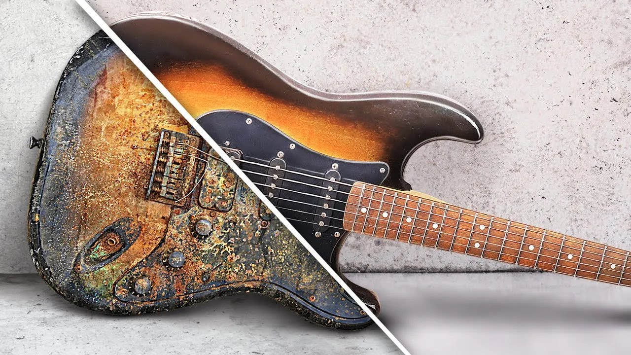 Fender Stratocaster | Restauration de Guitare Ancienne