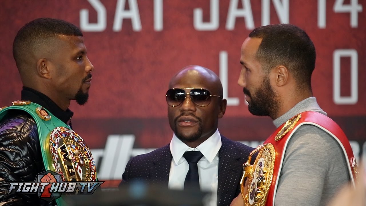 James DeGale vs. Badou Jack Full Face Off Video- Brooklyn, New York