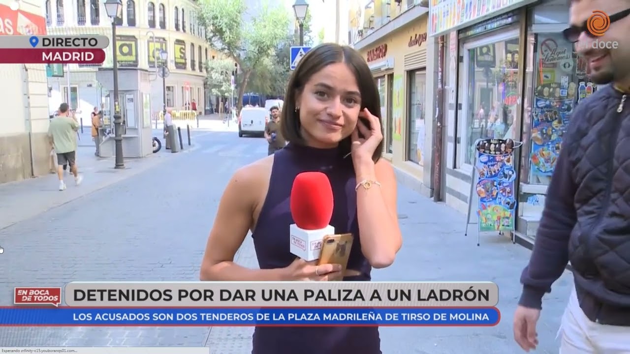 España: un hombre agredió sexualmente a una periodista EN VIVO y fue detenido