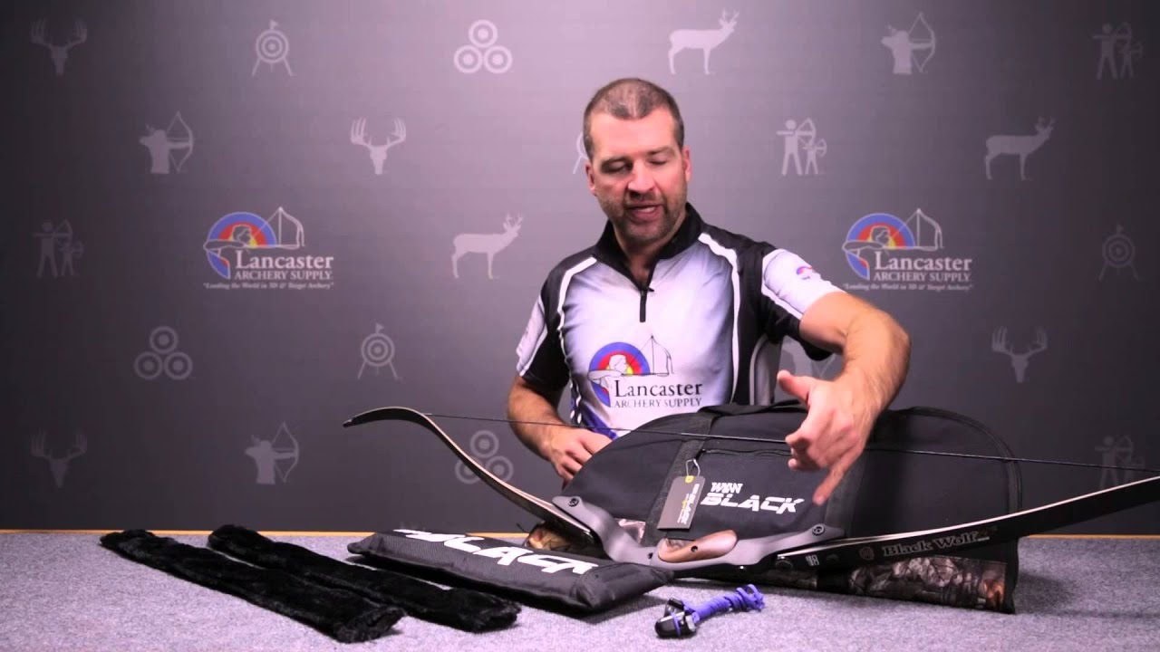 Win & Win Black Wolf Recurve Bow Review at LancasterArchery.com