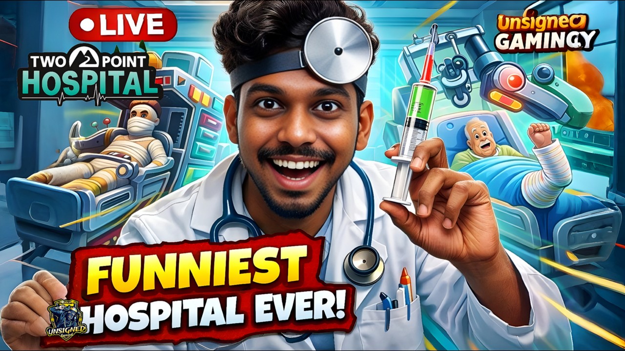 🔴This Hospital Is Totally Broken! 😂 | Two Point Hospital Live Stream Tamil
