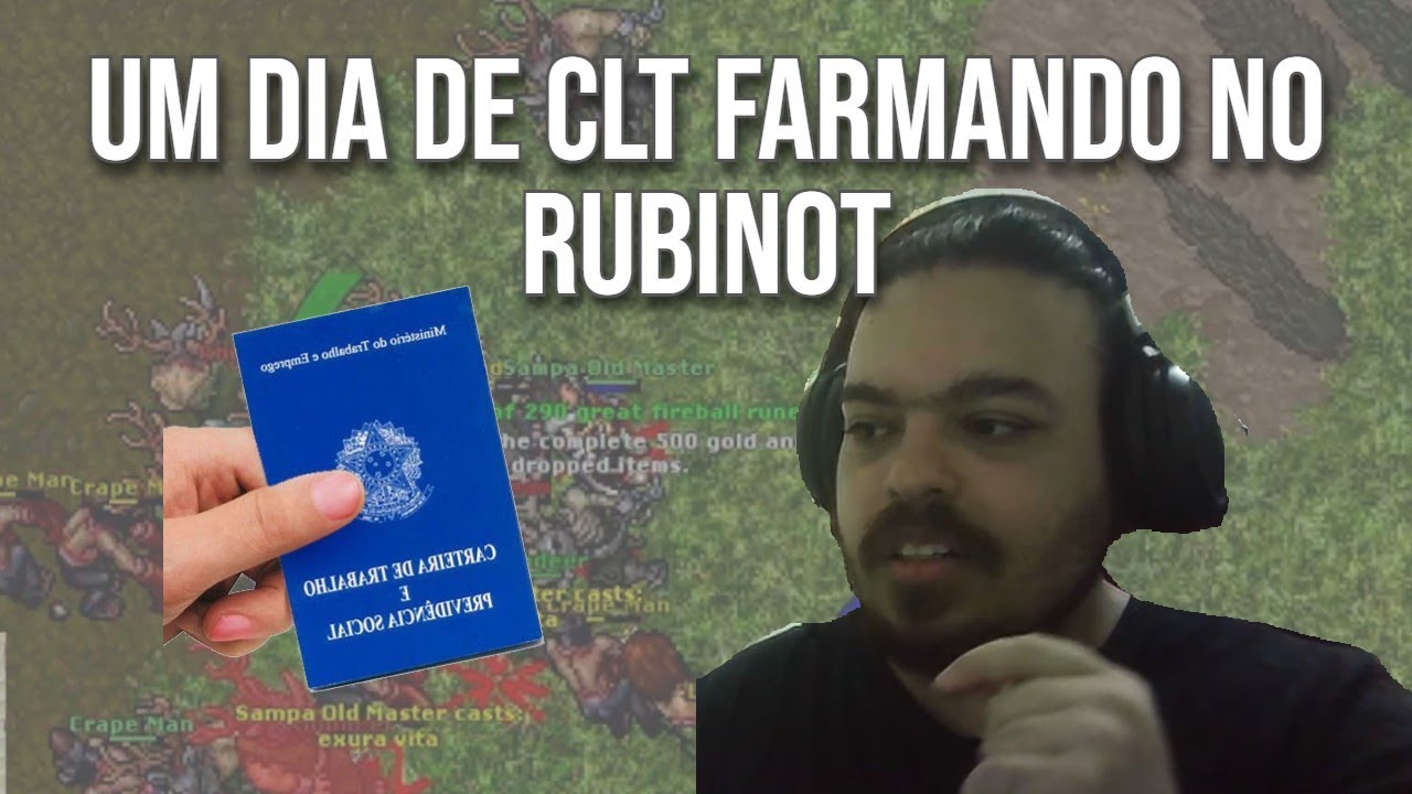 QUANTO FARMEI EM 8H DE INGOL NO RUBINOT (MS LVL 1000)