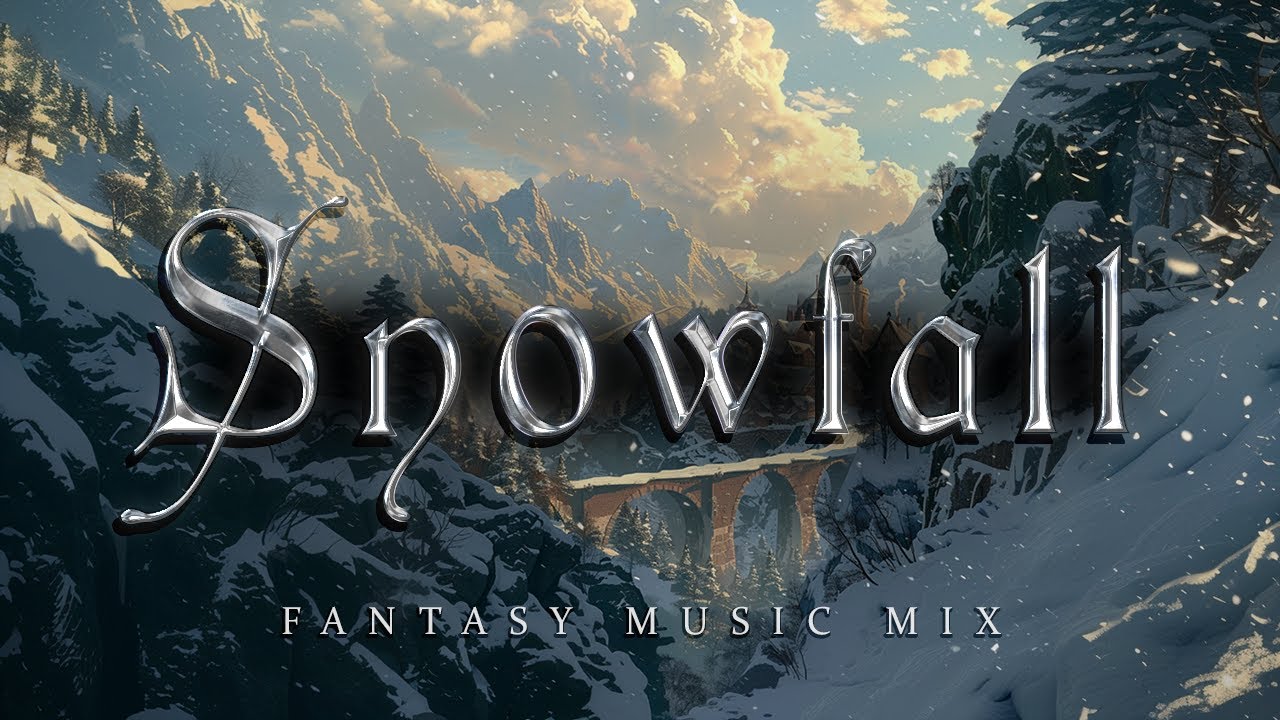 No Copyright Fantasy Ambient Music Mix | Snowfall