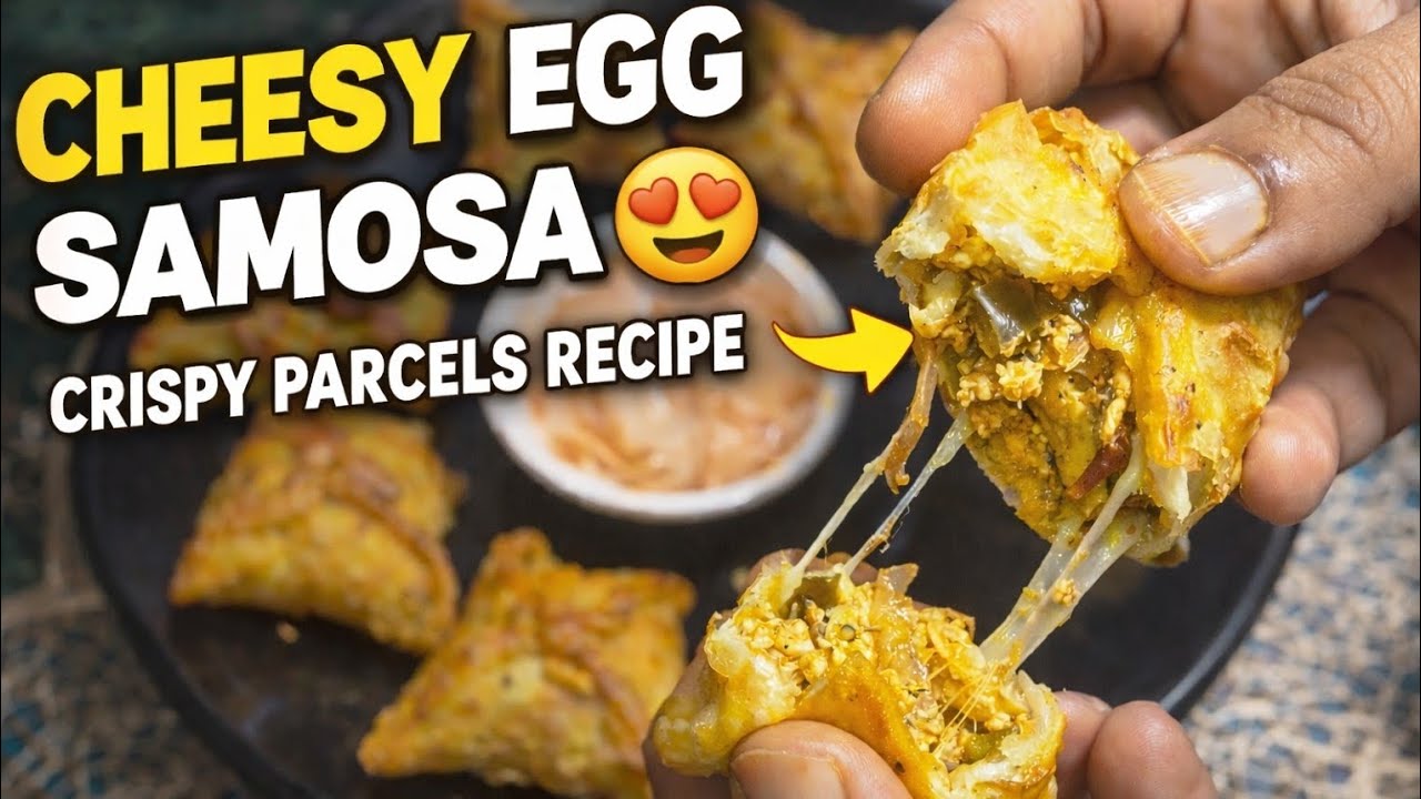 No Boiled Egg! 😍 Ramzan Iftar Special Cheesy Egg Parcels | Crispy Outside Cheesy Inside