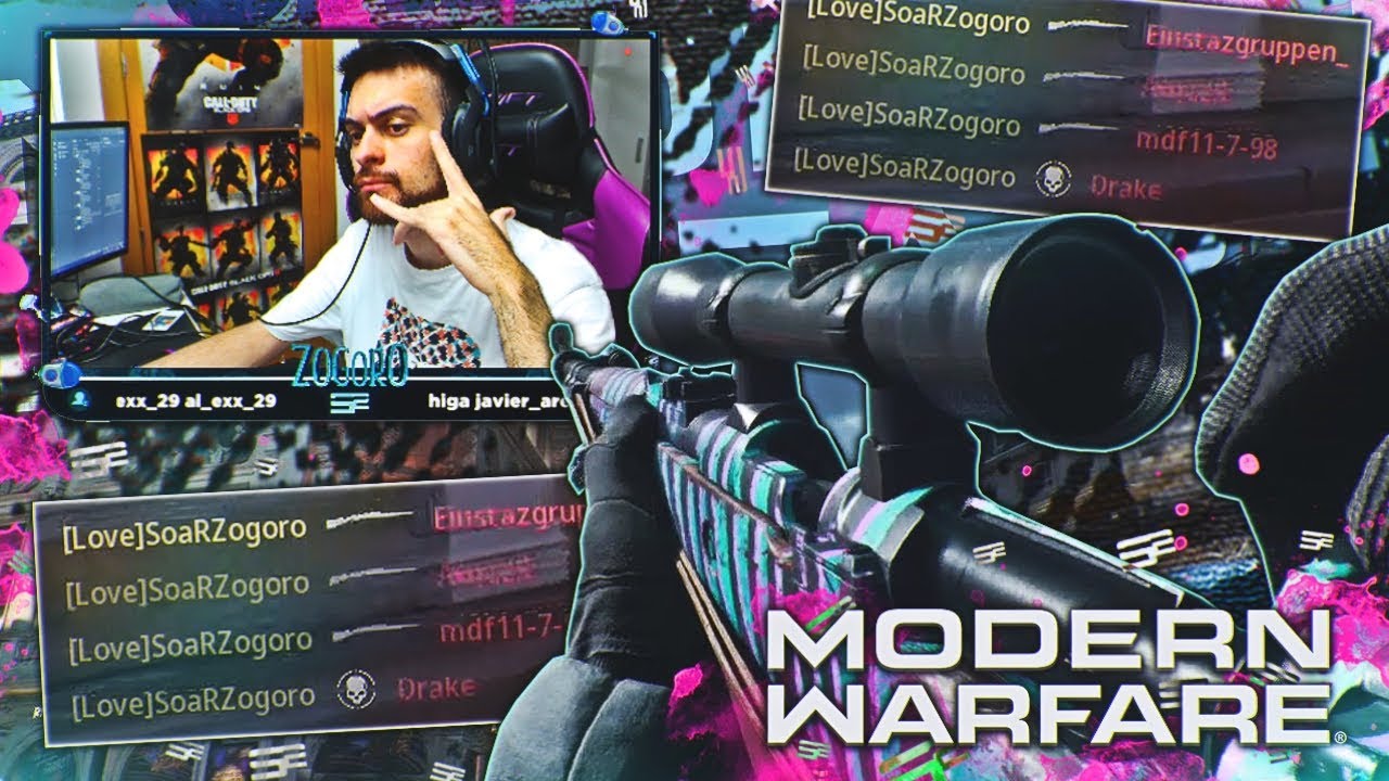 EL SNIPER DIOS de MODERN WARFARE (Kar98k Nivel máximo) | Zogoro