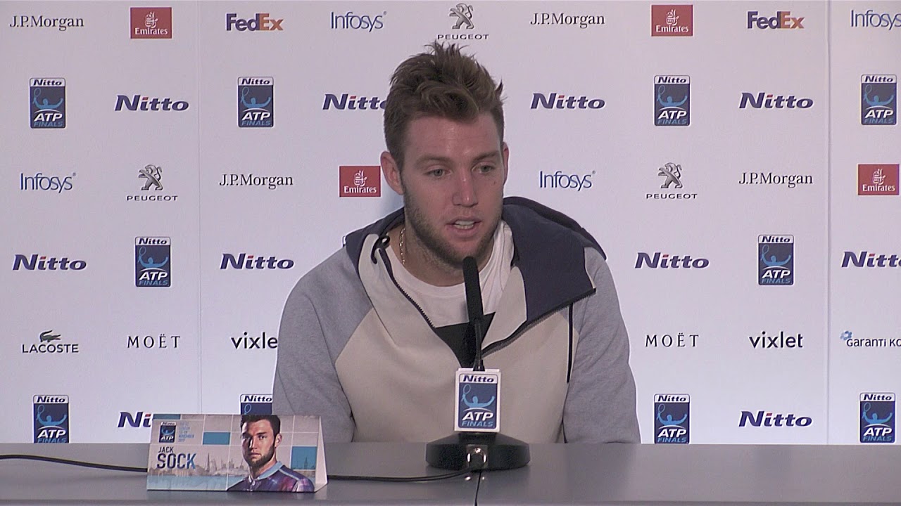 Jack Sock Sets the ATP Finals Alight - PRESS CONFERENCE