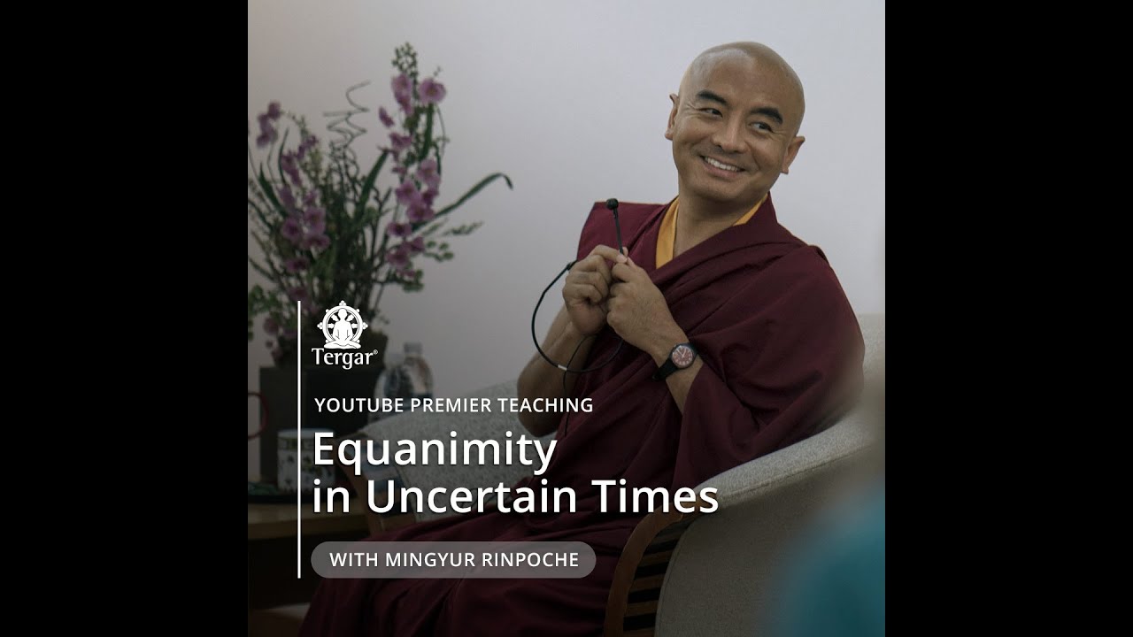 Equanimidade em tempos incertos - Ensinamento com Mingyur Rinpoche