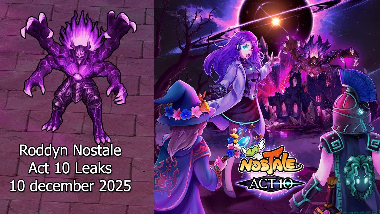 Nostale [FR/EN] : Roddyn : Act 10 is coming ! New Leaks !