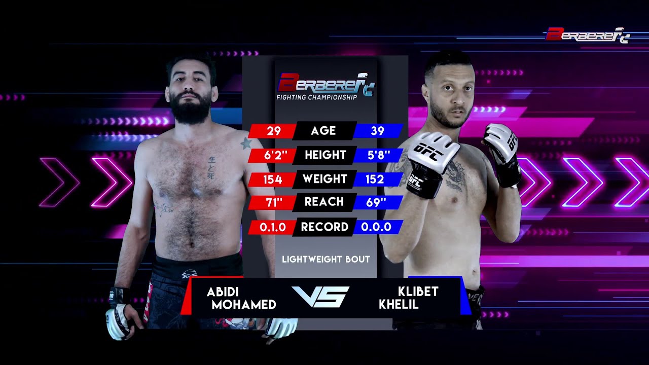BFC 5 FULL FIGHT : ABIDI "LIGHTNING" MOHAMMED .VS. KLIBET KHALIL