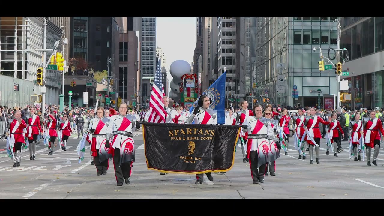 Macy's Thanksgiving Day Parade~NYC~2025~Spartans Drum and Bugle Corp~NYCParadelife