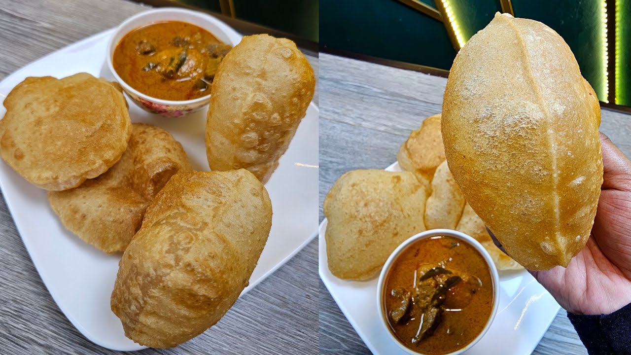 PURI TEPUNG ATTA | PUFFY ATTA POORI | RAHSIA ROTI PURI GEBU, LEMBUT & RANGUP!!!