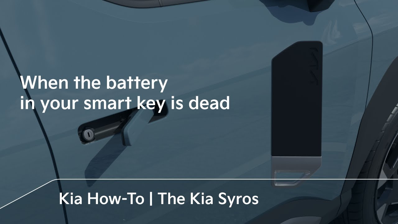 Kia India | Smart Key Battery Backup | The Kia Syros