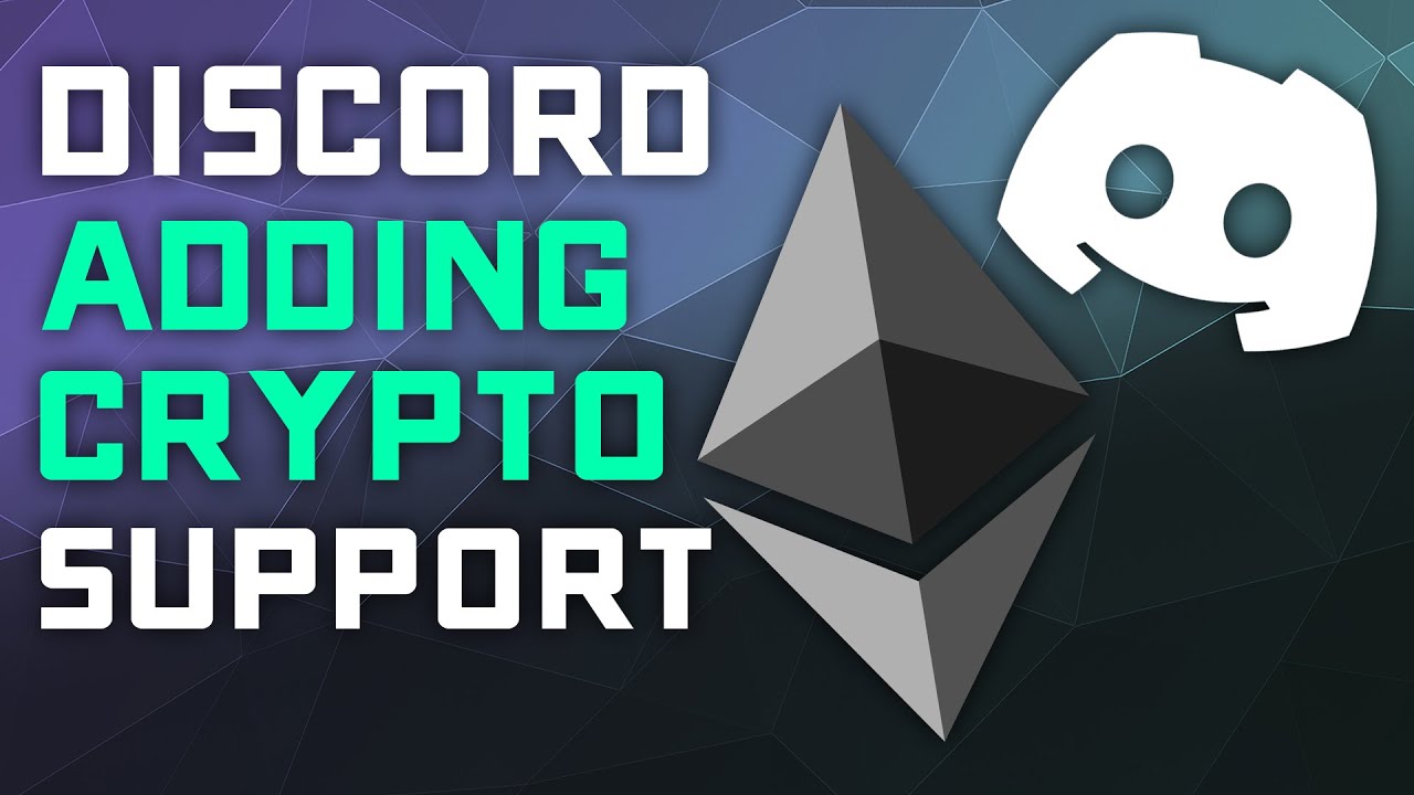 Discord Adding Ethereum Crypto Currency Support via MetaMask & WalletConnect
