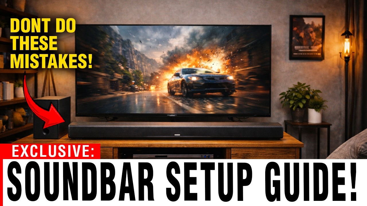 Most People Set Up Their Soundbar WRONG | Fix This Now for Perfect Sound