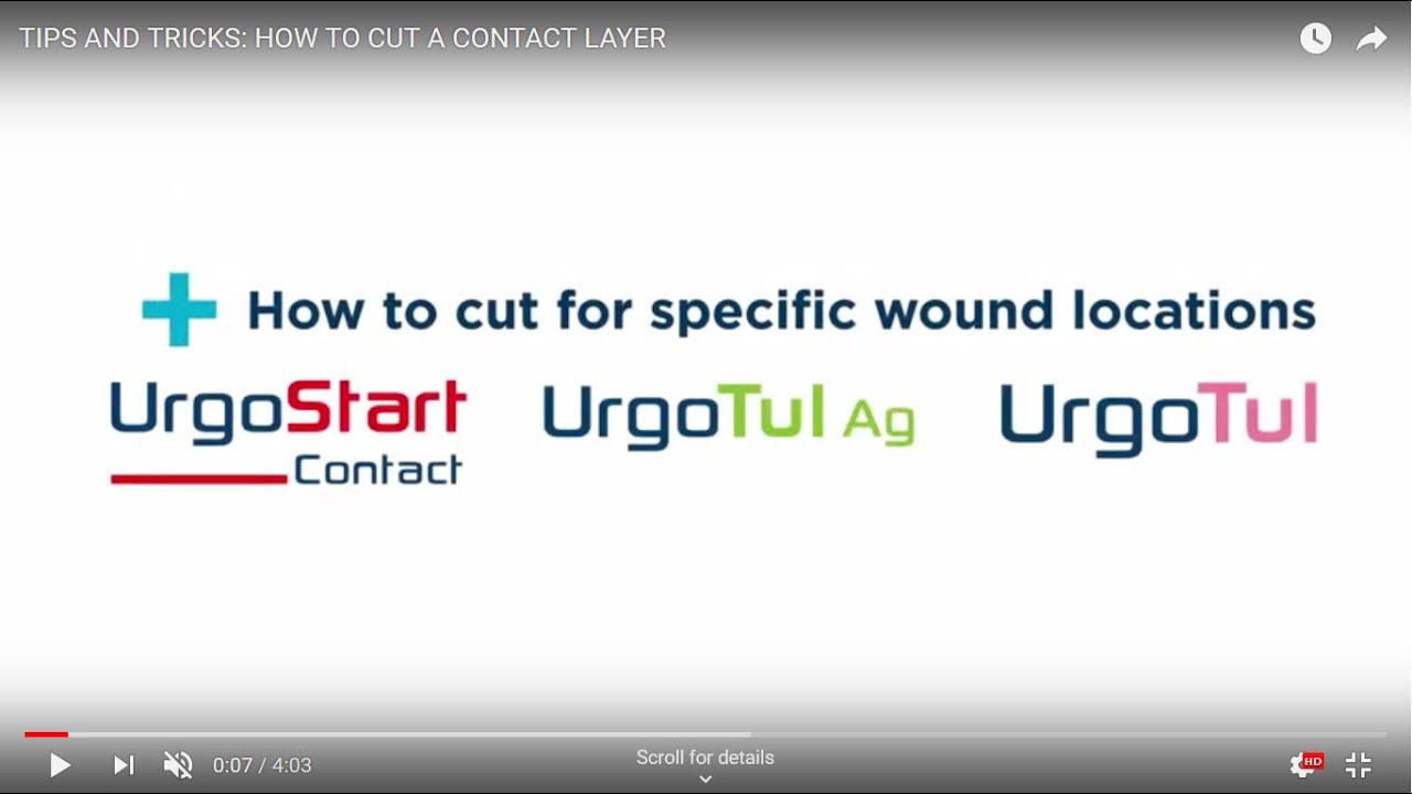 HOW TO CUT CONTACT LAYER DRESSINGS: TIPS AND TRICKS