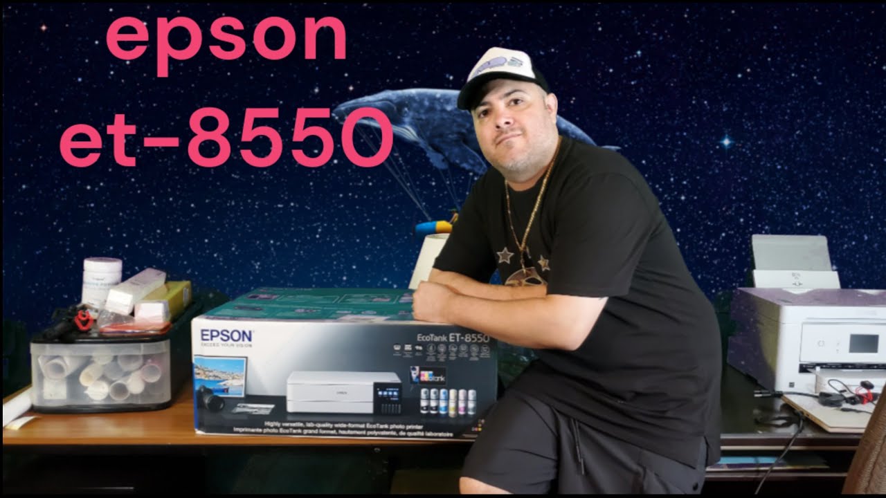 Unboxing the Epson et-8550 and review. and a unknown features no one talks about.