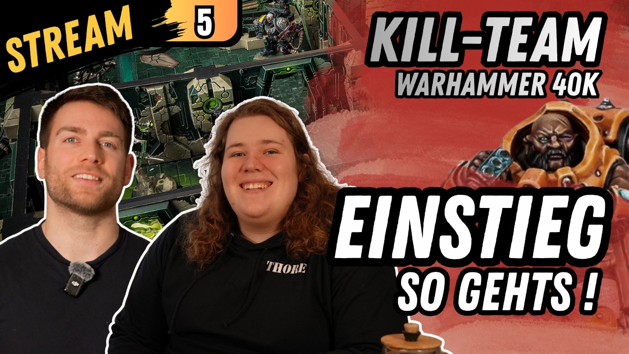 Einstieg in Kill Team | Quest and Chaos Livestream 5 #warhammer #killteam #tabletopgaming