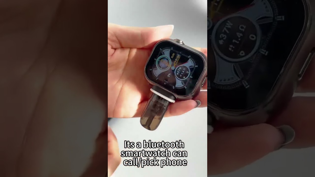 New Creative 2025 Smart Pod System S10 Smart Watch vape Factory #vapelife #ecigarette #smartwatch
