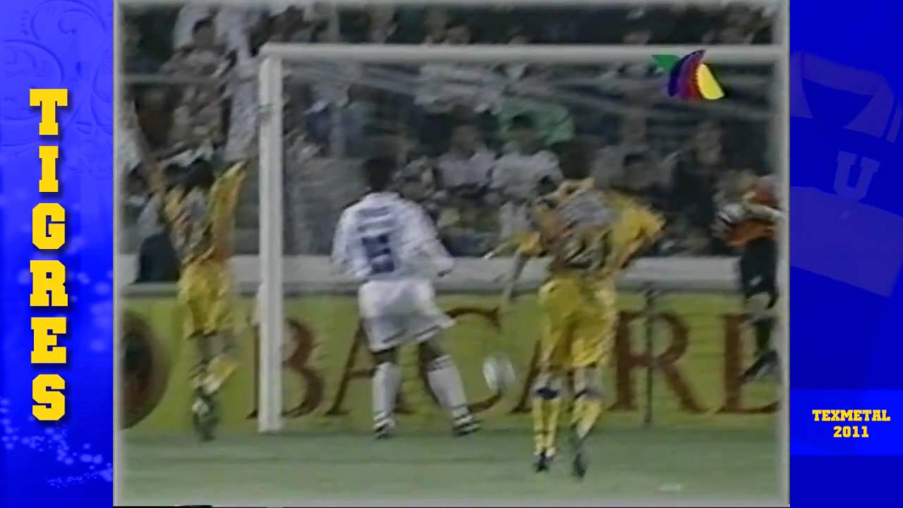 Tigres 4 - 1 Celaya Invierno 98. Golazos Luis Hernandez (chilena), Diablo Nuñez