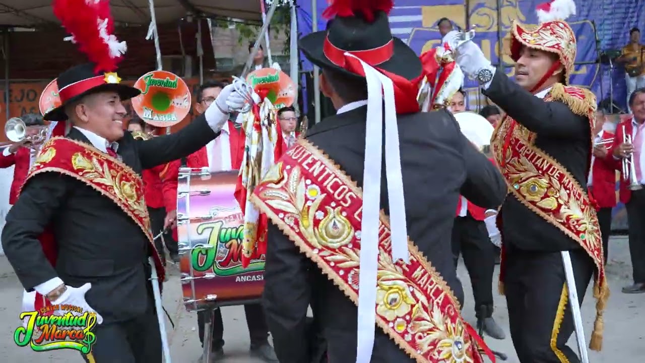 BANDA ORQUESTA JUVENTUD MARCA   👑 𝐋OS CONSAGRADOS👑 - TEMA BAILE DE CAPITAN