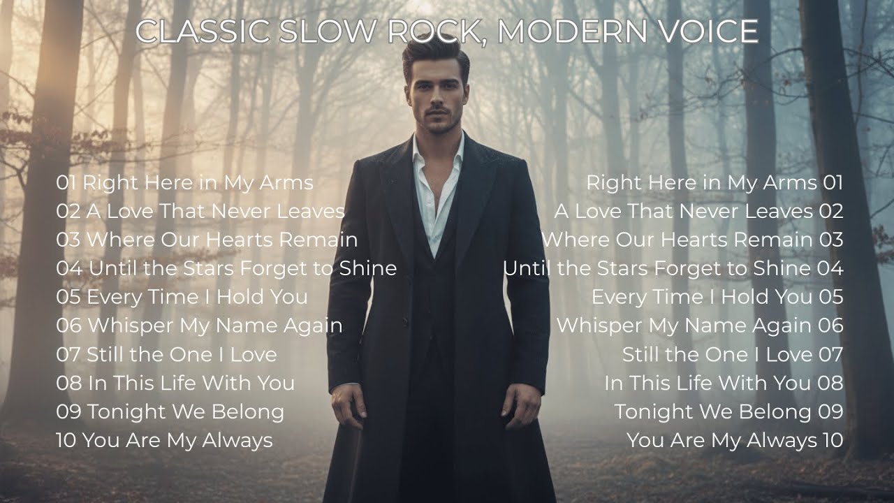 Classic Slow Rock, Modern Voice – Evan Alviero | Vintage Style Love Songs