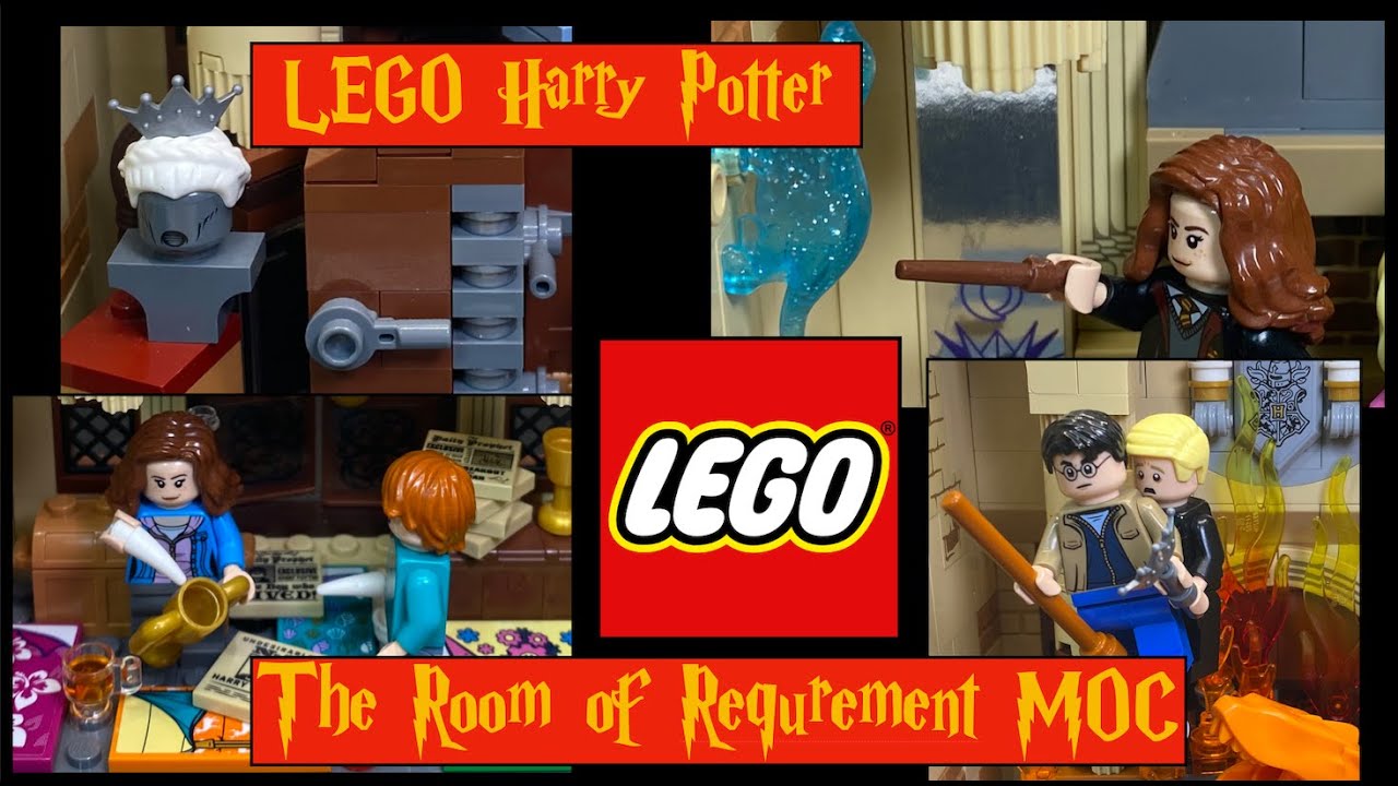 The Room of Requirement MOC. Modular Hogwarts. LEGO Harry Potter.