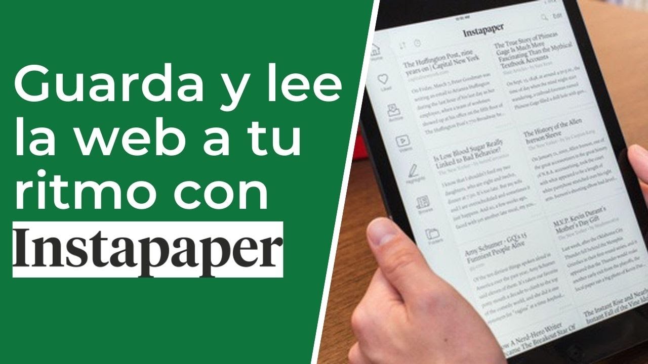 Guarda todo lo que recopiles en la web y léelo luego sin publicidad con Instapaper