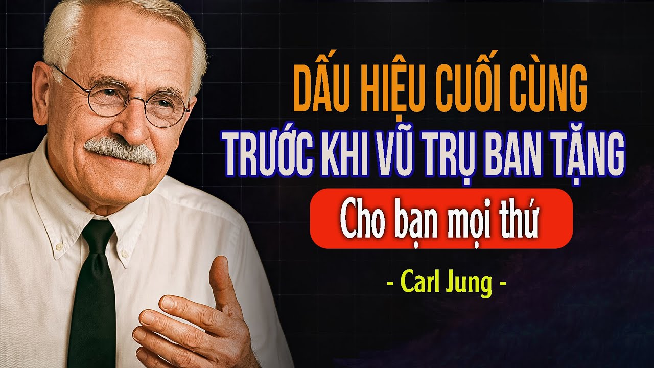 Dấu hiệu cuối cùng trước khi vũ trụ ban tặng cho bạn mọi thứ bạn hằng mong ước – Carl Jung