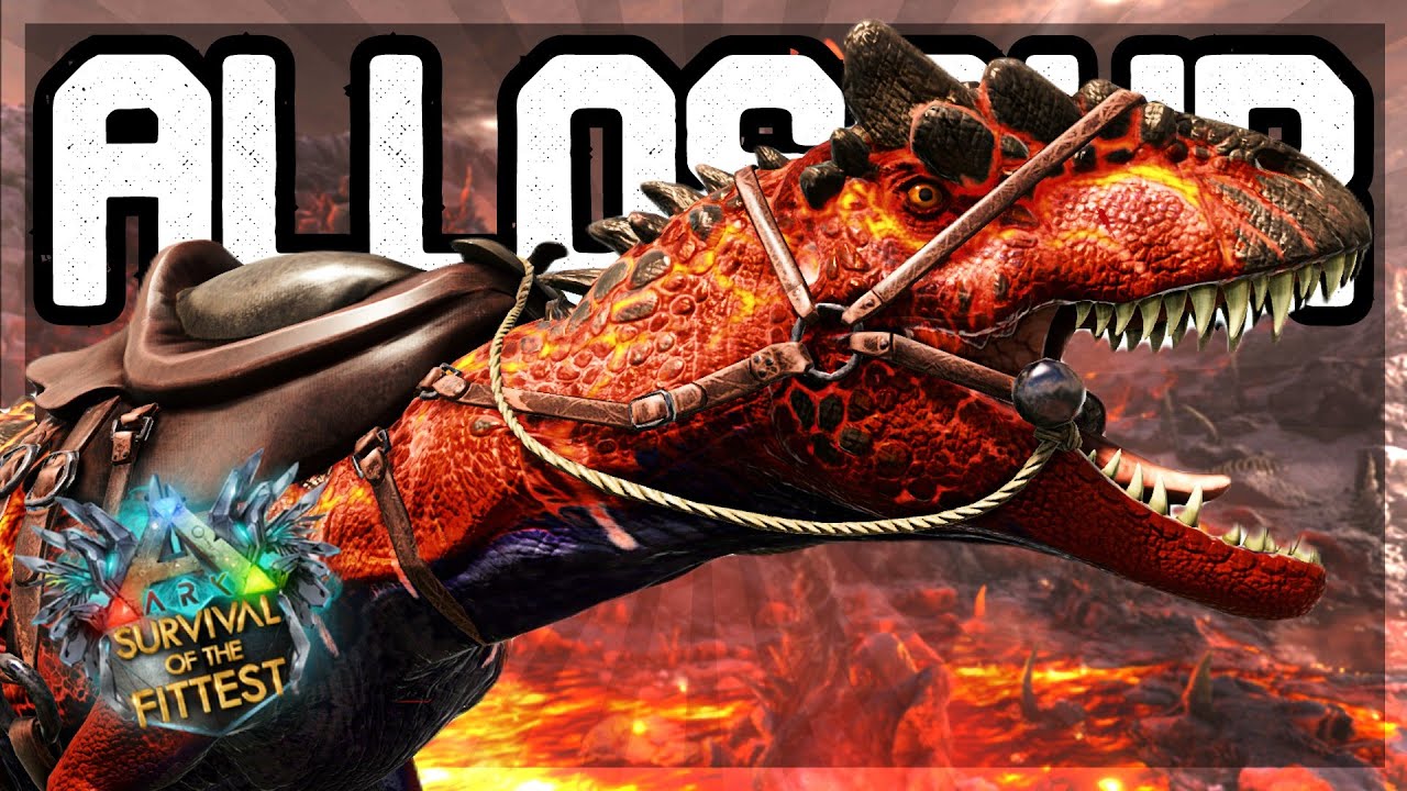 The Allosaurus is Unstoppable! - ARK: Survival Of The Fittest