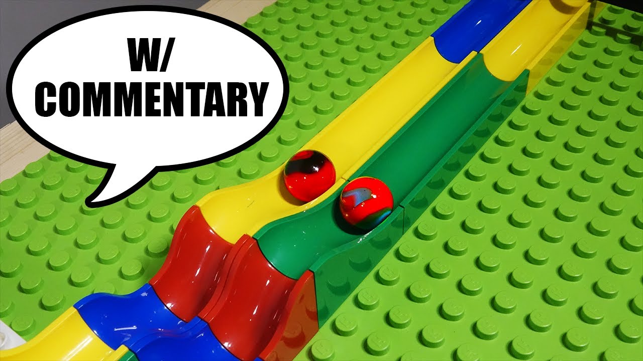 Side-by-side Hubelino Marble Race Tournament! -M&H Racing