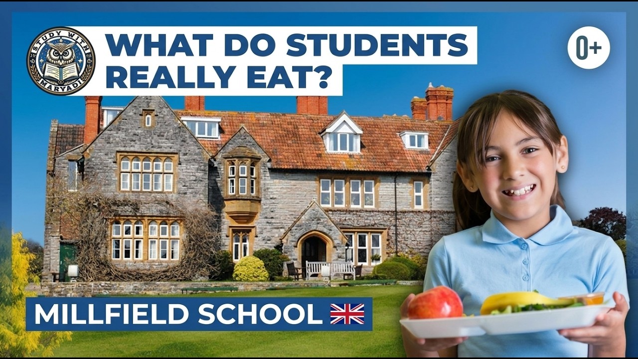 Millfield School Dining Hall / British Boarding School / Studying Abroad UK