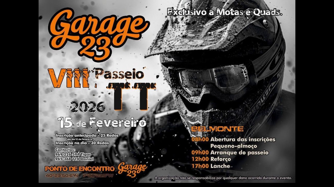 TT Garage23 2026 2 Parte-Single Tracks e Trialeira