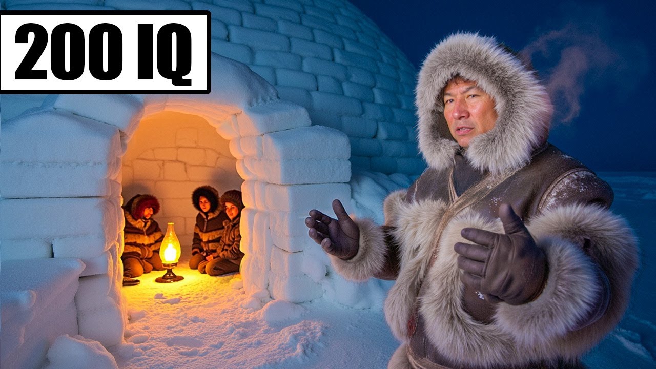 How Inuit Heat Their Igloos At &minus;84&deg;F (&minus;64&deg;C)