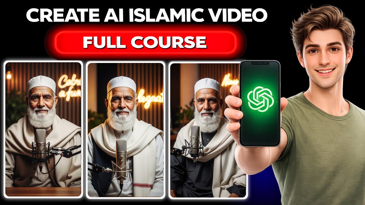 Create Ai Islamic Videos For Free | Ai Se Islamic Videos Kaise Banaye | Ai Islamic Podcast