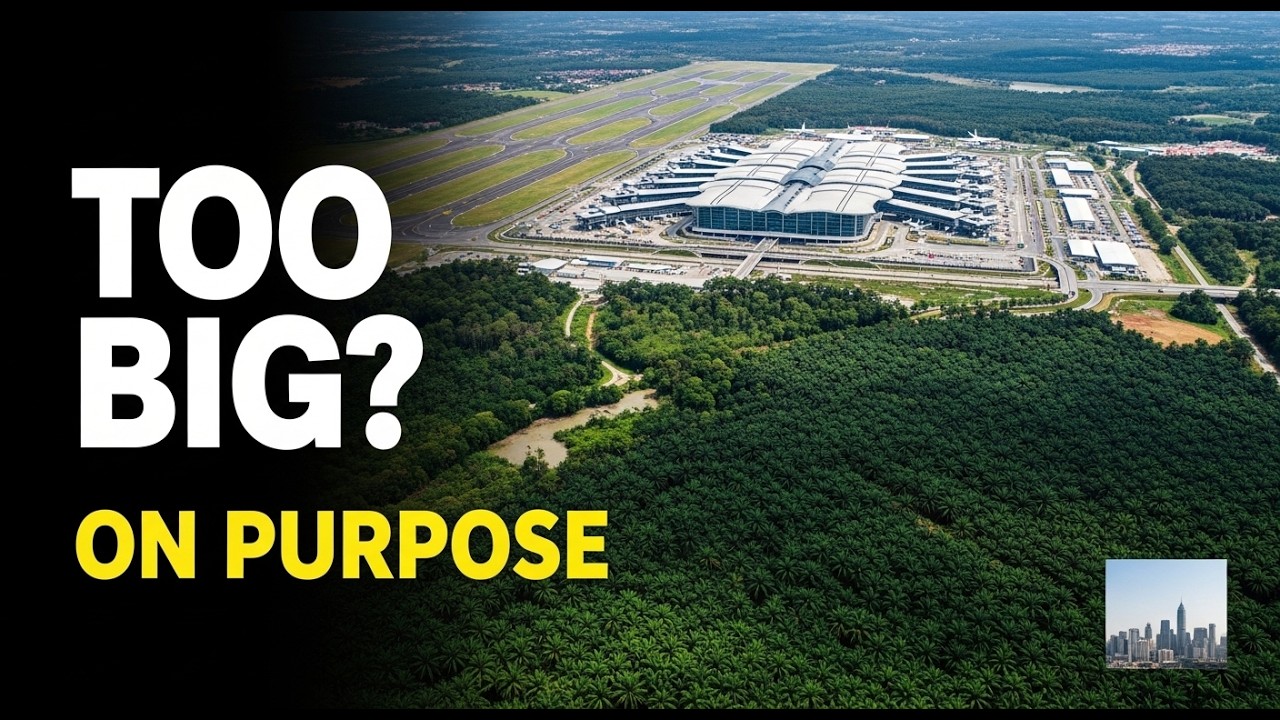 Why Kuala Lumpur Airport Was Built Bigger Than Necessary