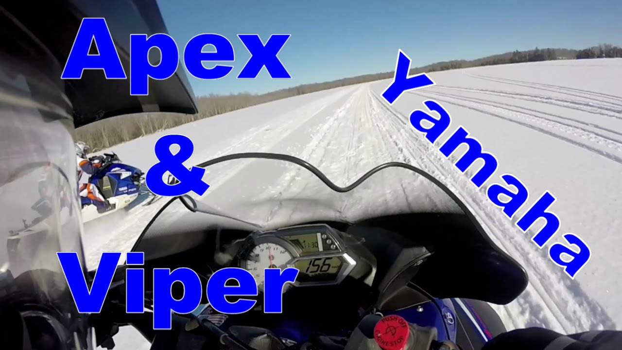 Yamaha Apex & Viper Snowmobiles Moria Lake Ontario Canada