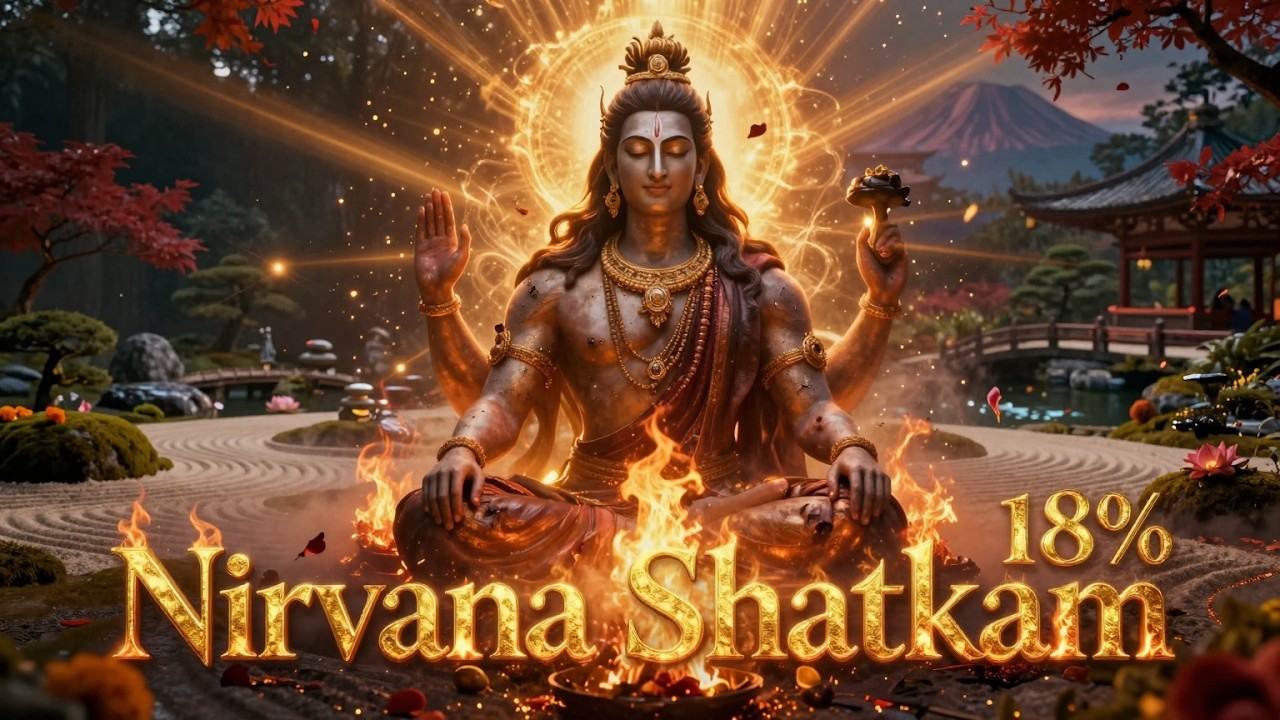 Nirvana Shatakam: Shiva Consciousness in Zen Garden 🌿