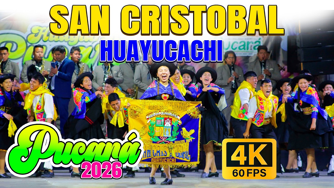 SAN CRISTOBAL DE HUAYUCACHI // Final de Huaylarsh Pucará 2026